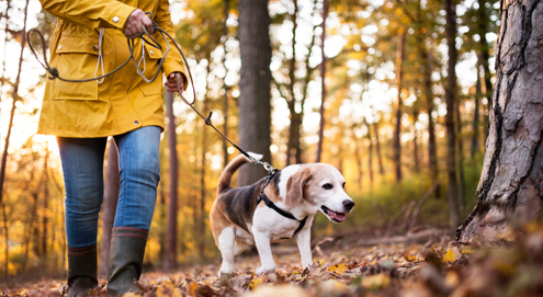 Eikels zijn giftig voor de hond. Let op tijdens de herfstwandeling!