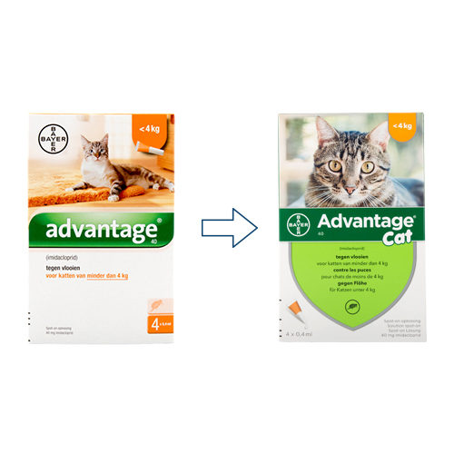 Advantage | Bestellen | vlooien en | Medpets.be