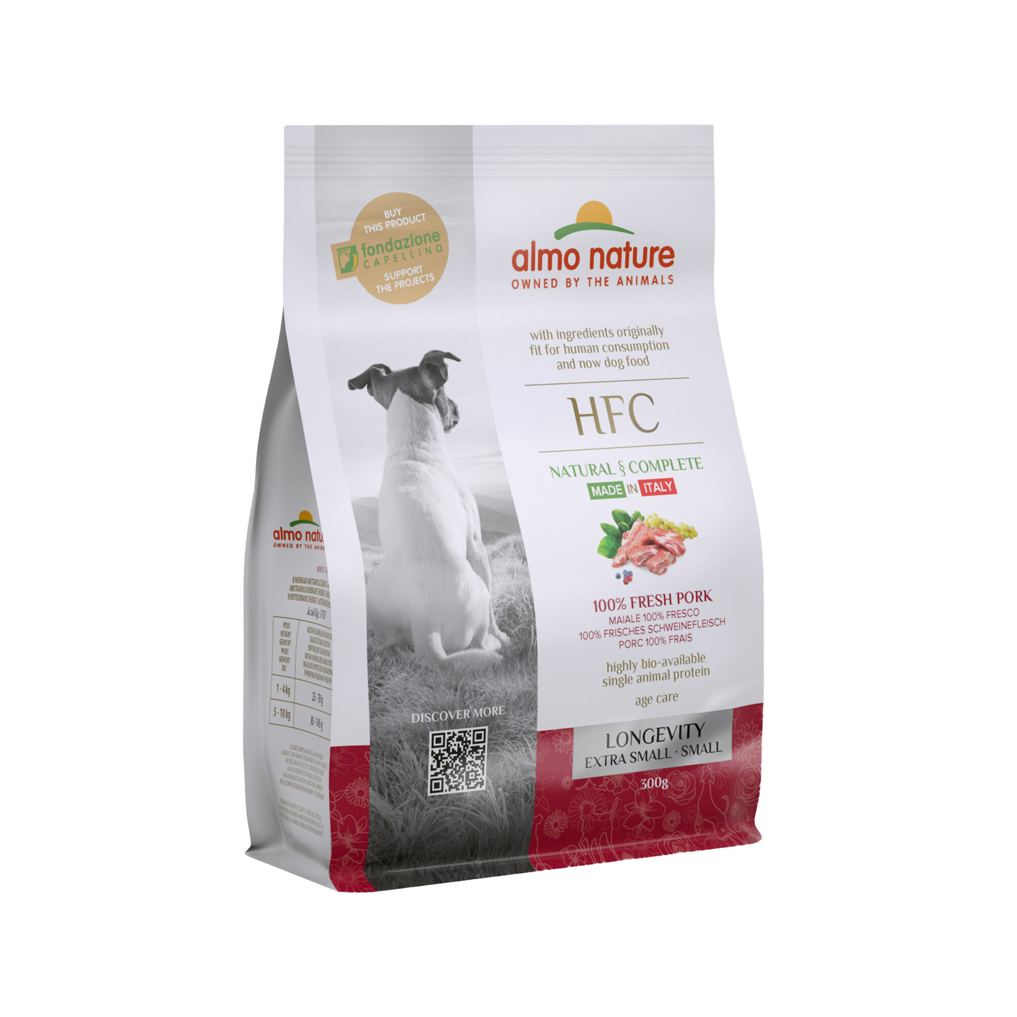 Almo Nature HFC Longevity Dog Food Order now
