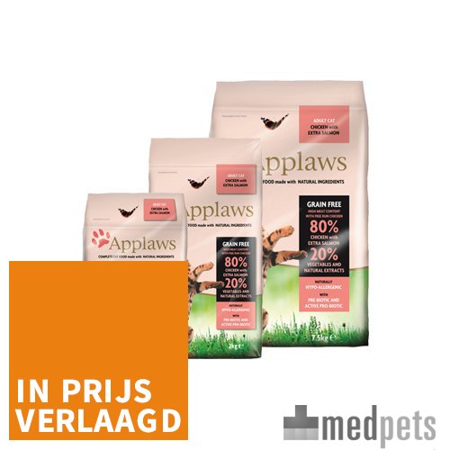 Product afbeelding van Applaws Cat - Adult - Chicken & Salmon