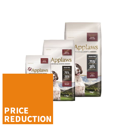 Applaws Dog Food Small & Medium Chicken with Lamb