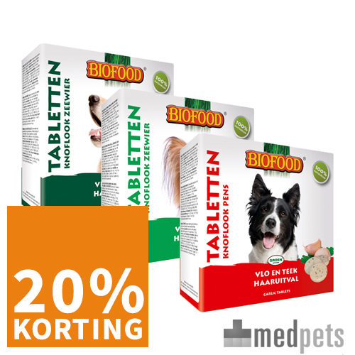 Product afbeelding van Biofood Knoflooktabletten