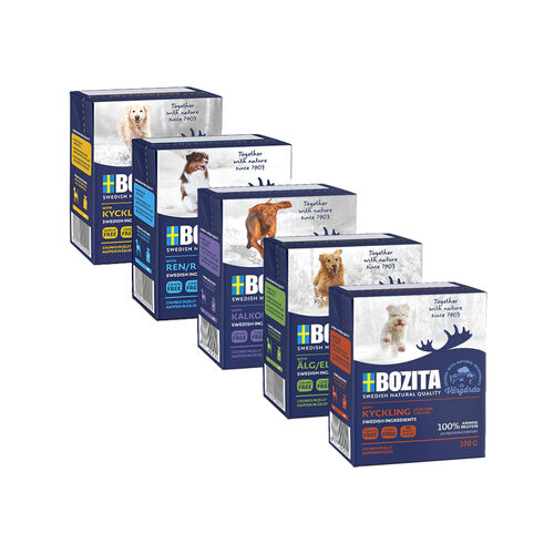 Bozita Chunks in Jelly Hondenvoer