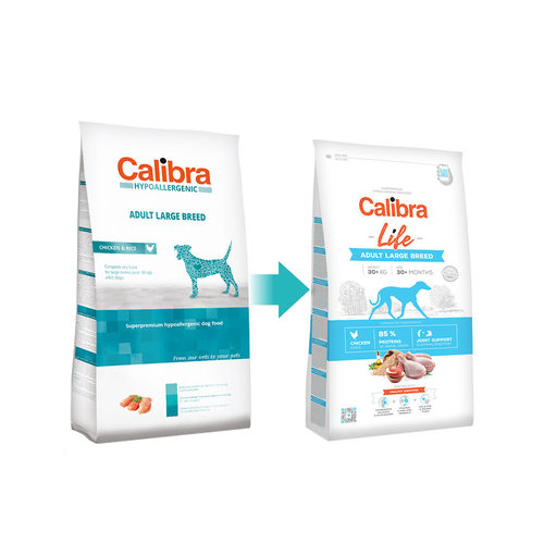Calibra Dog Life Adult Large Breed Poulet