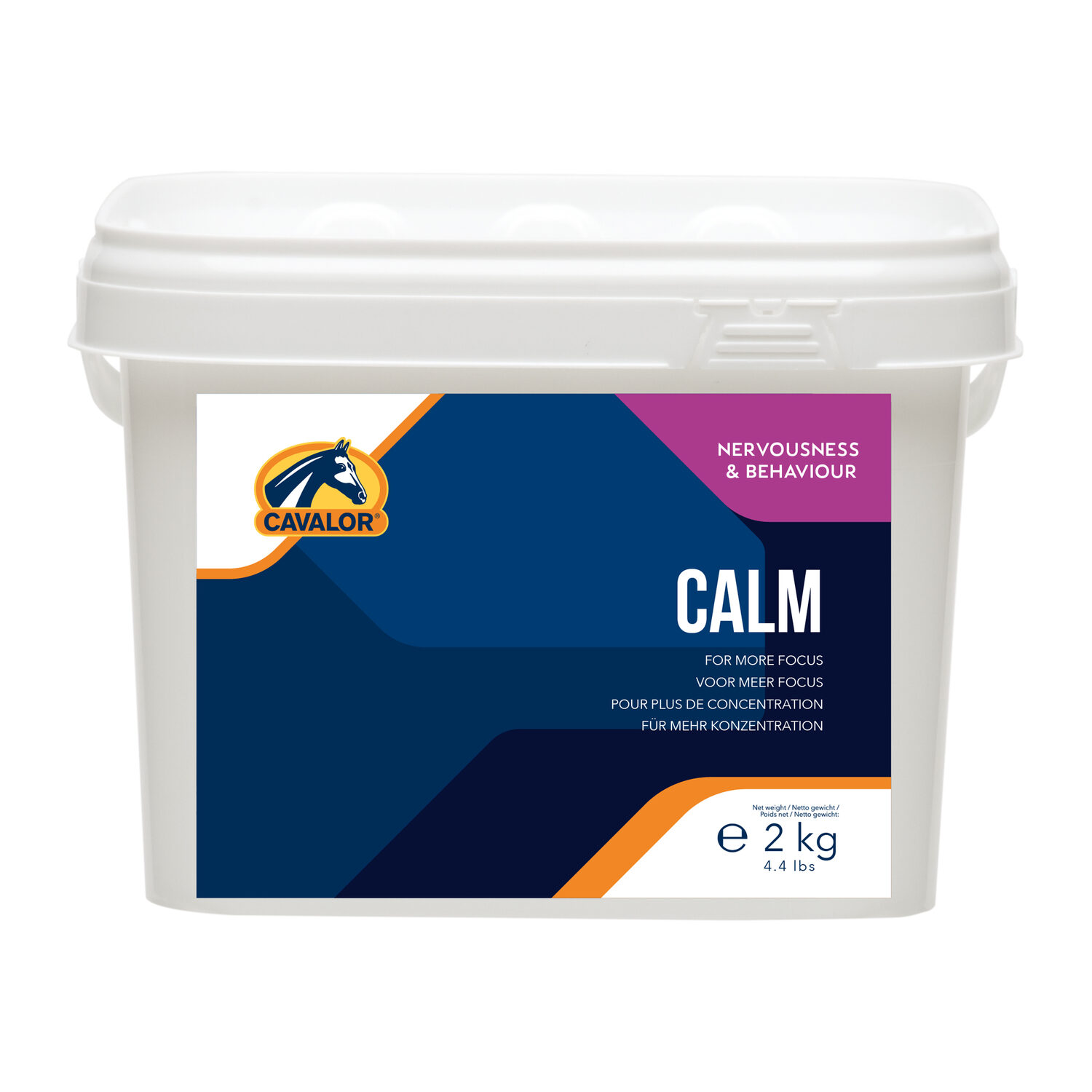 Cavalor Calm Futterergänzung – 800 G, Für Nervöse & Stressanfällige Pferde, Unterstützt Gelassenheit & Konzentration