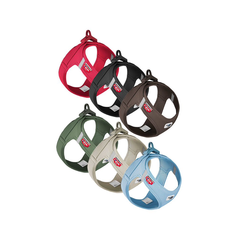 Curli Arnés Vest Clasp Air-Mesh Vichi Rosa » Yorky's