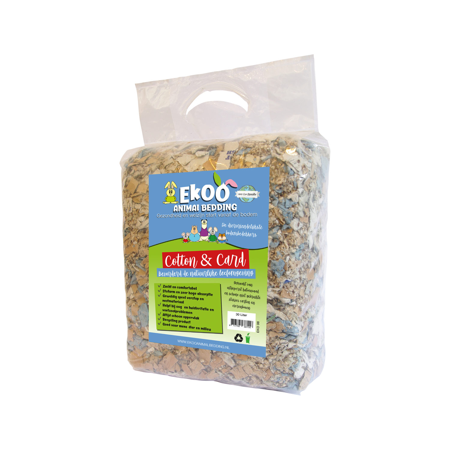 Ekoo Animal Bedding Cotton & Card Bestellen