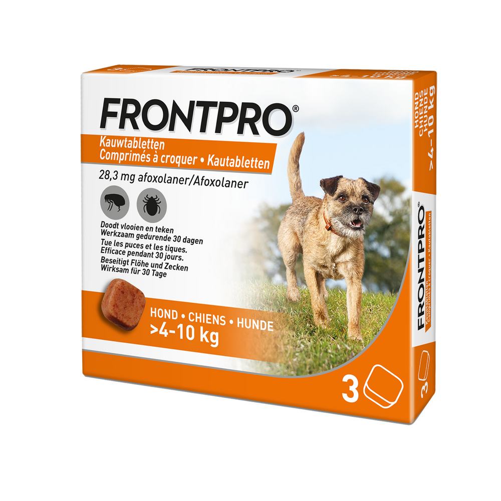 FRONTPRO Kautabletten Hund Flöhe & Zecken FRONTPRO Kautabletten Hund Flöhe & Zecken
