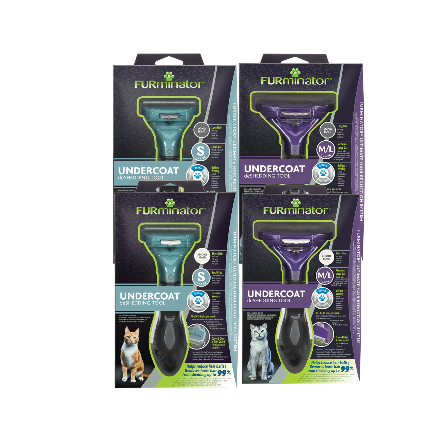 FURminator for Cats Long & Short Hair Cats Order