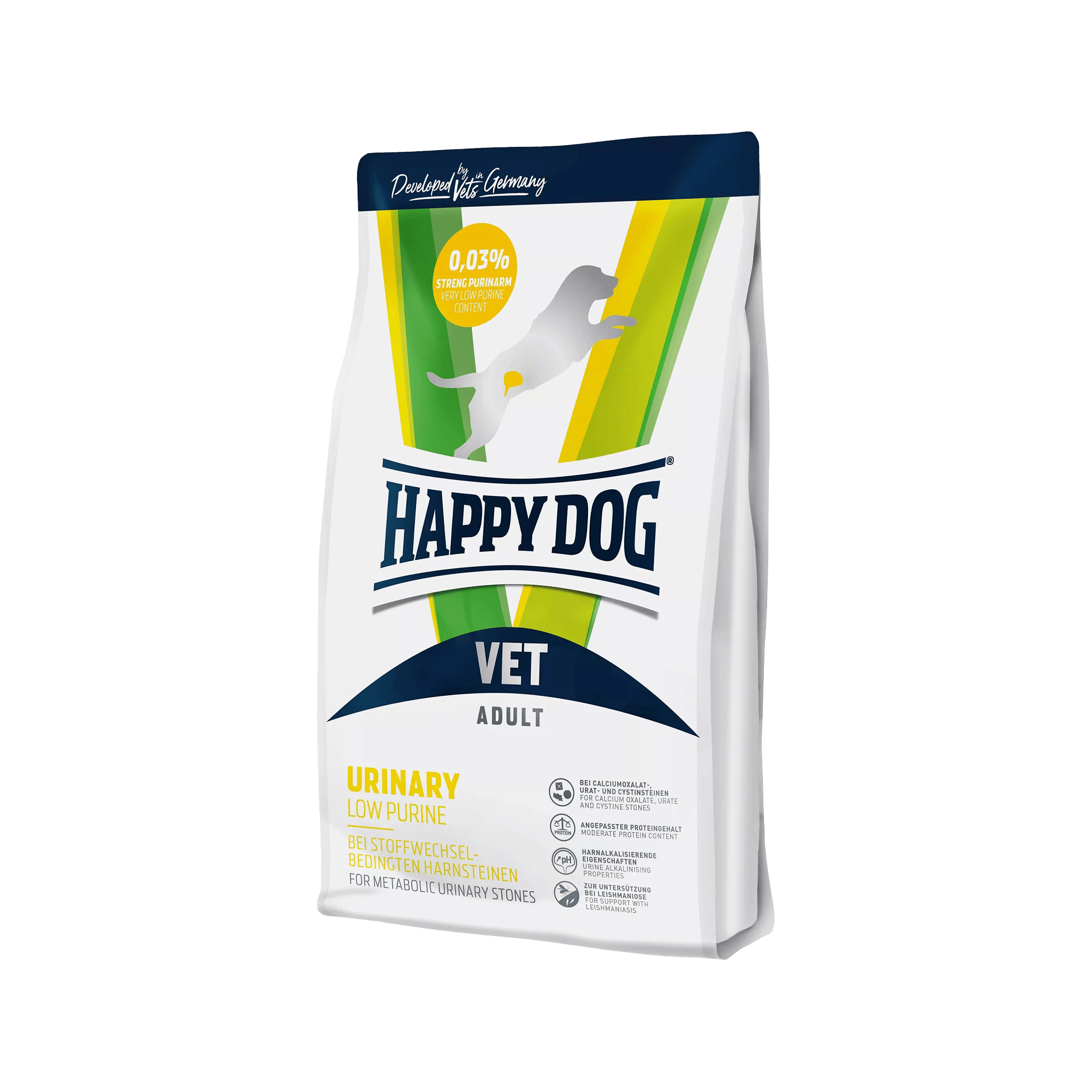 Happy Dog VET Urinary Low Purine Hund Medpets