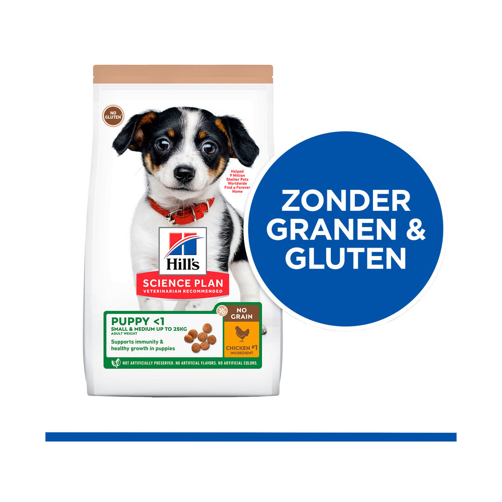 Hill's No Grain Hondenvoer Kip Puppy Bestellen