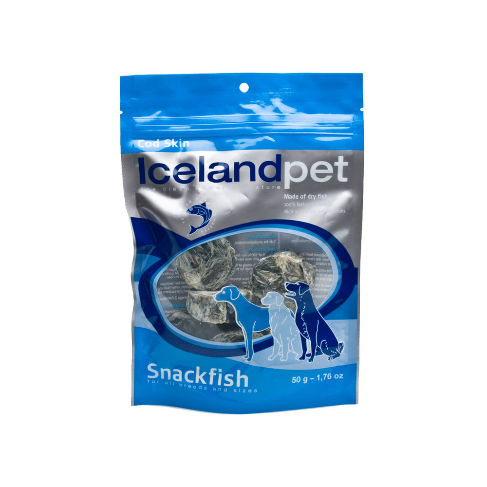 Iceland Pet Dog Dried Fish Skin Cod Bestellen