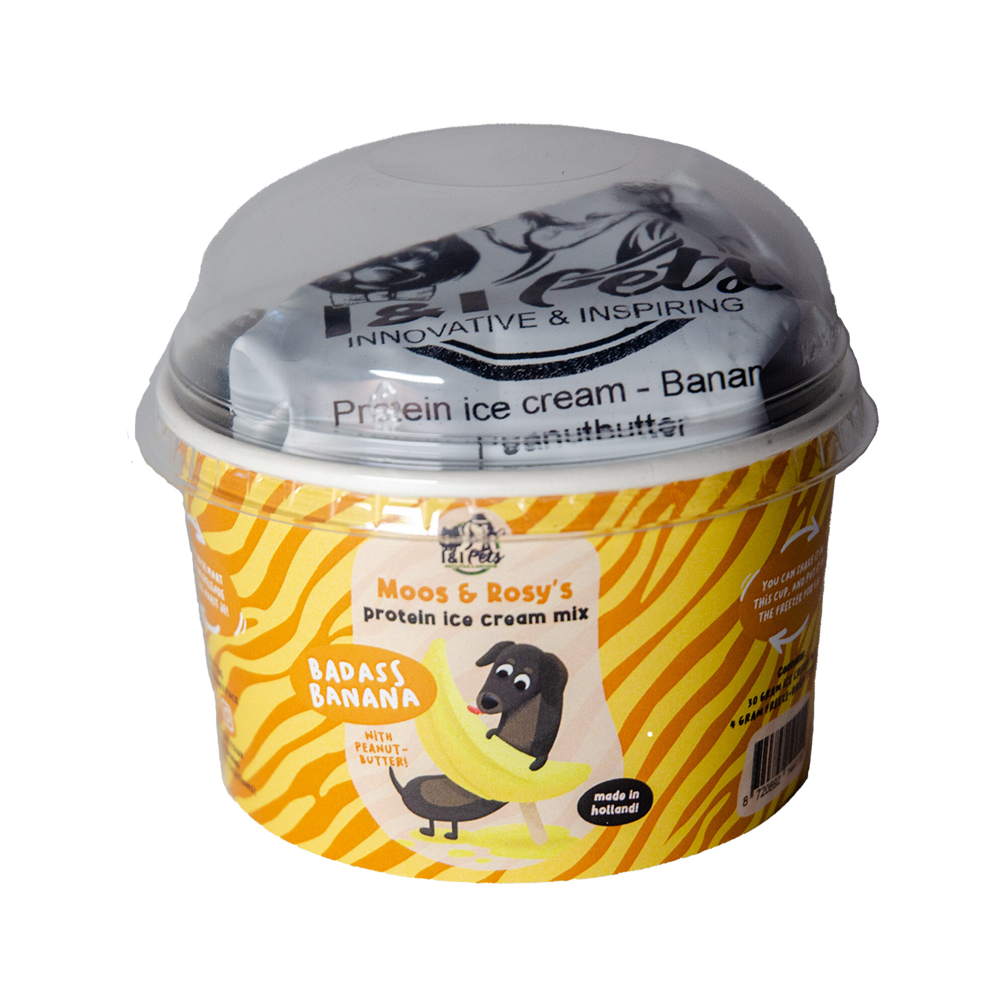 I&I Pets Moos & Rosy's Protein Ice Cream Mix