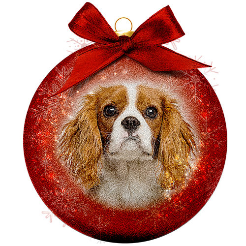 Kerstbal Frosted - Cavalier 