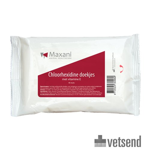 Maxani Chlorhexidine Wipes Dog Shop Now
