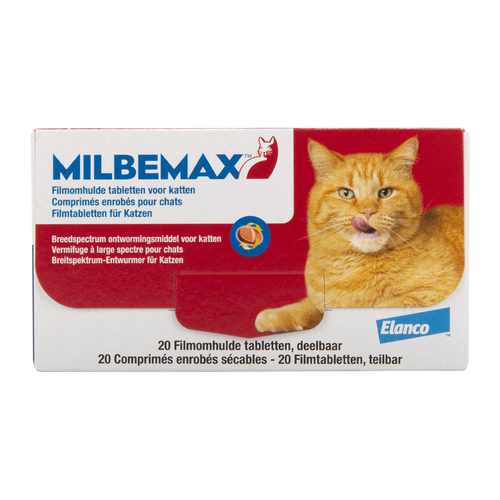 Milbemax Chat Comprimes Vermifuges Commander