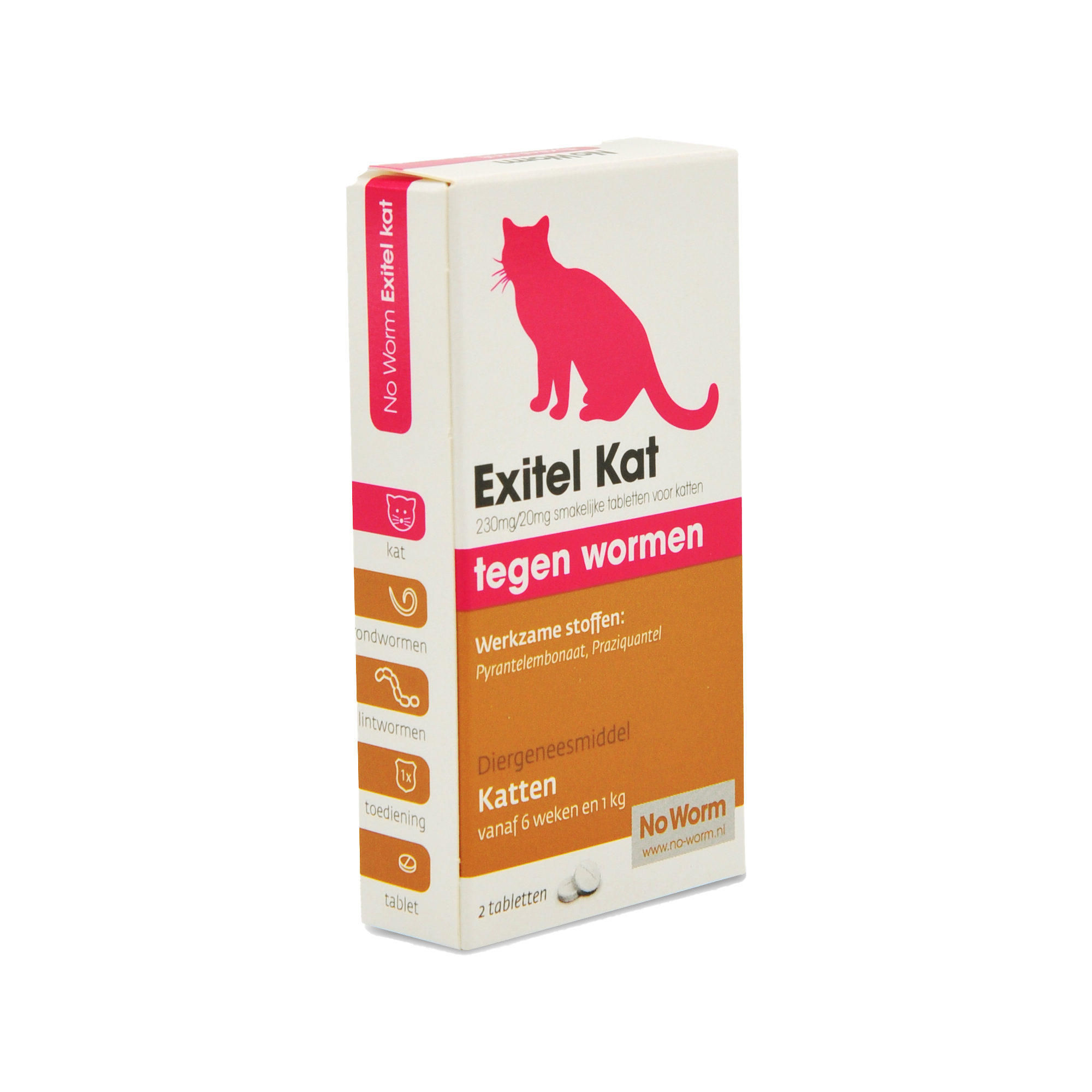 No Worm Exitel Katze Wurmkur