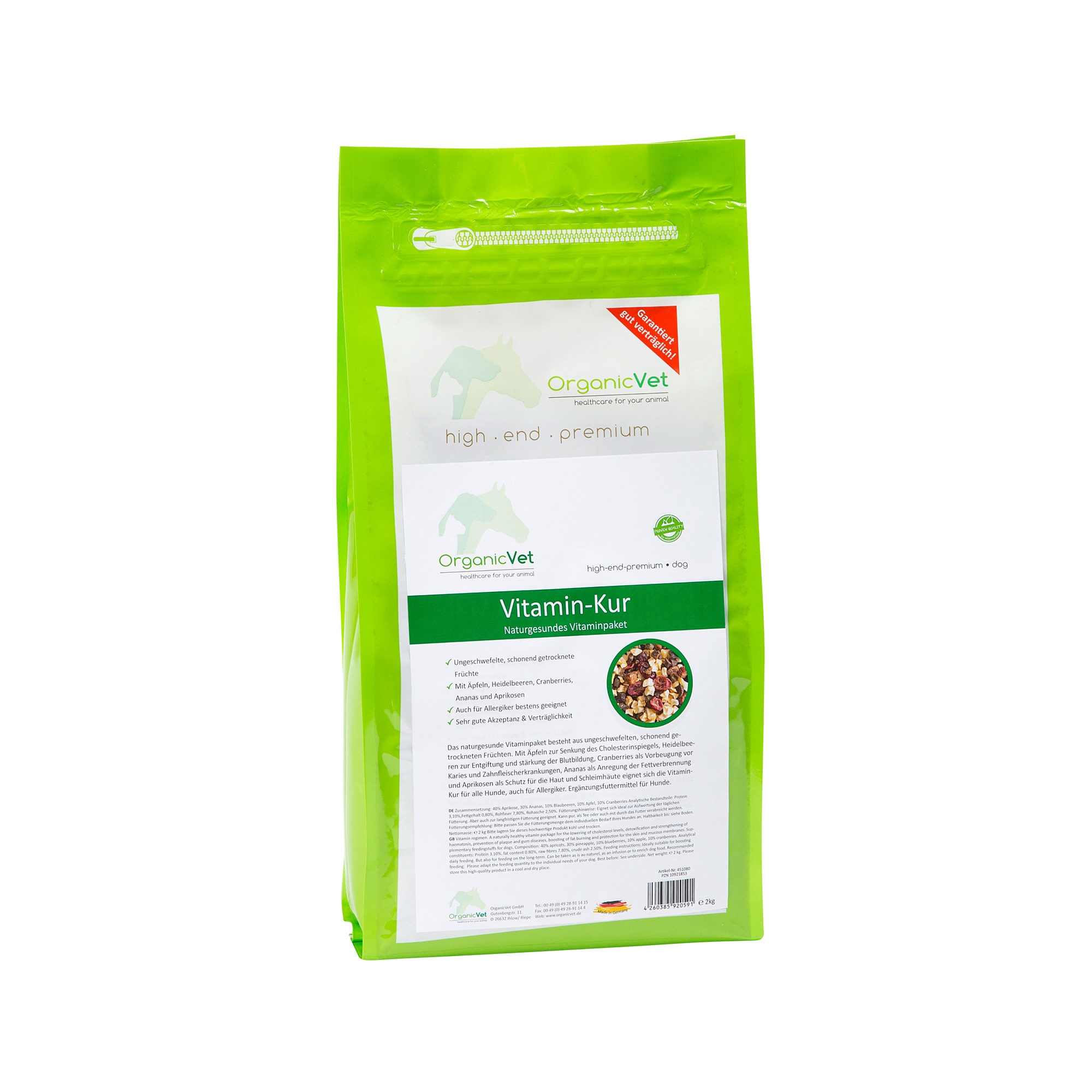 OrganicVet Dog Vitamin-Kur | Hunde | Bestellen