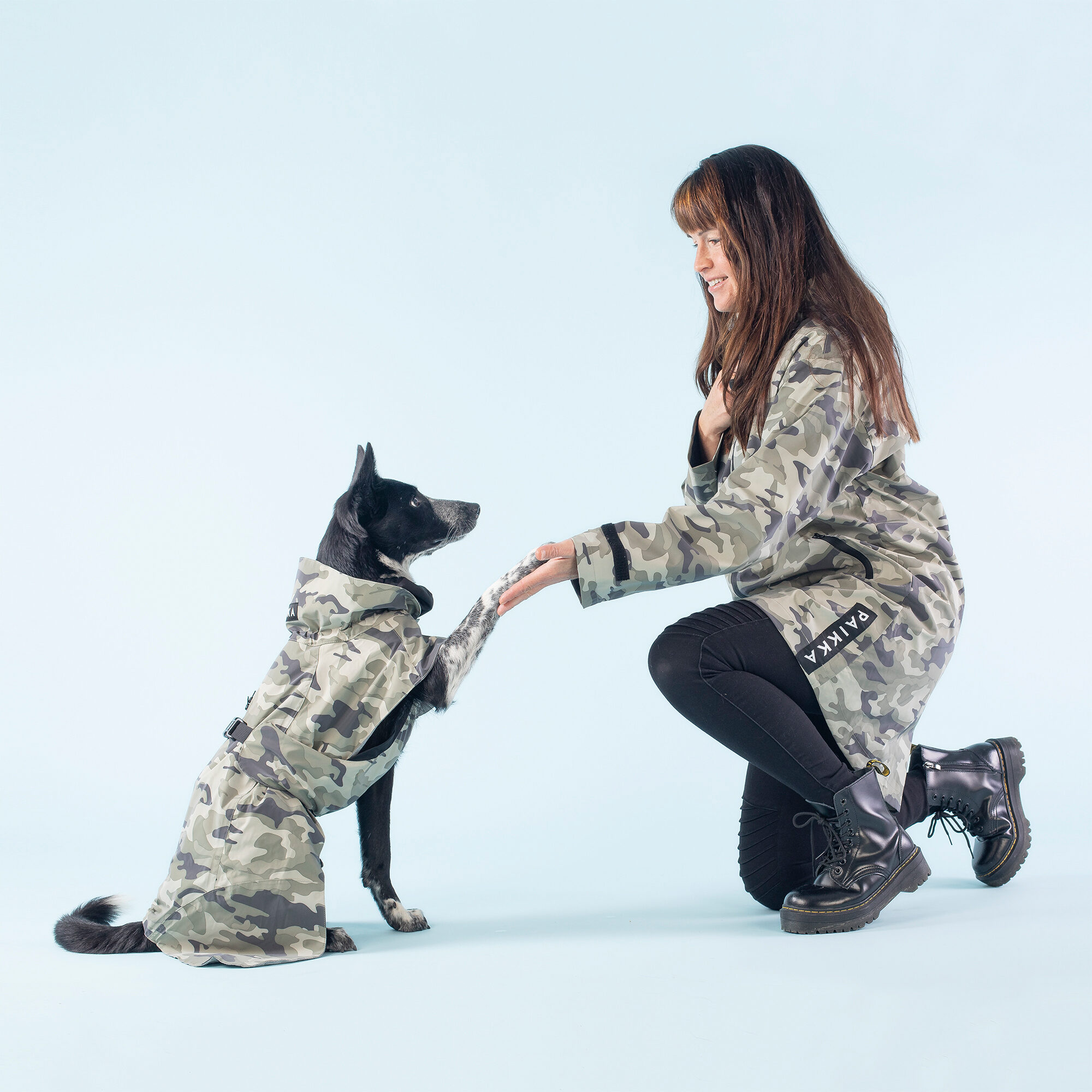 PAIKKA Recovery Raincoat Camo Hunde Bestellen