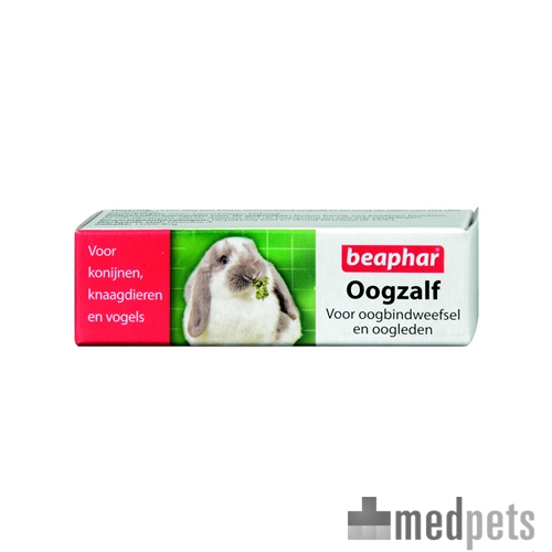 Product afbeelding van Beaphar Oogzalf voor Konijnen, Knaagdieren en Vogels