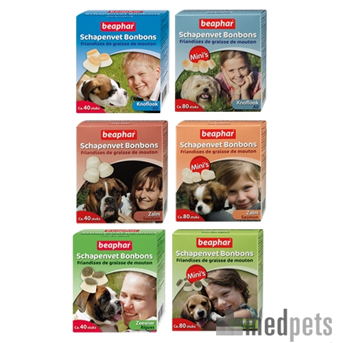 Product afbeelding van Beaphar Schapenvet Bonbons