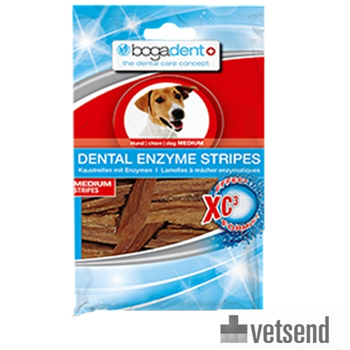 Bogadent Enzyme Stripes Dental Care Dog Treats
