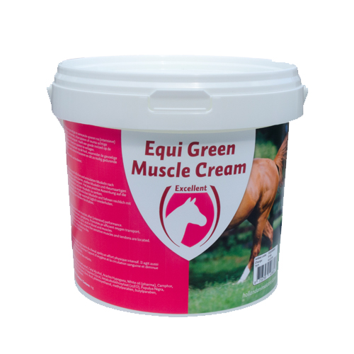 Excellent Equi Green Muscle Cream Pferde Medpets.de