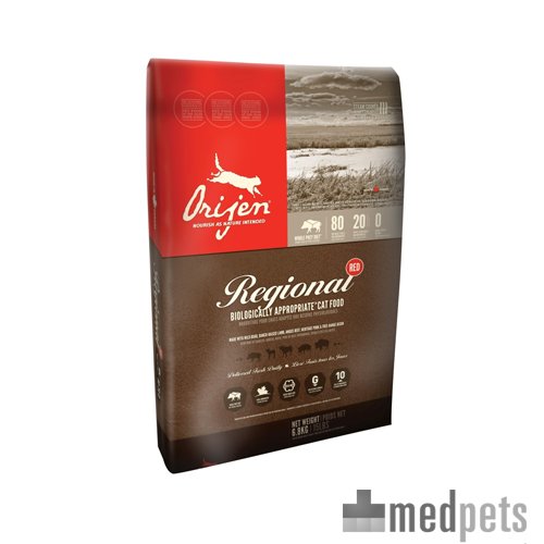 Product afbeelding van Orijen Regional Red Cat Whole Prey