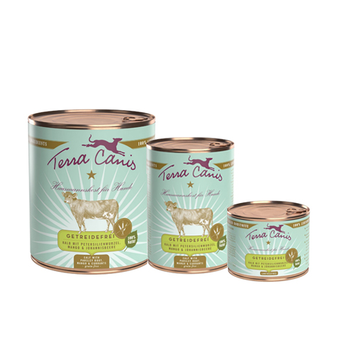 Terra Canis Getreidefrei Kalb mit Peterselienwurzel