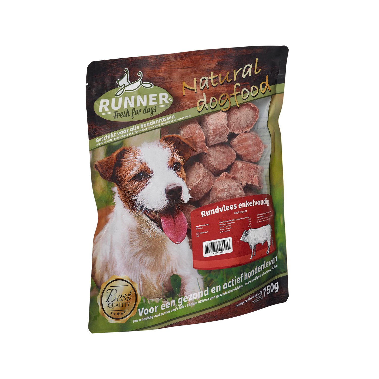Runner Fresh For Dogs Brocken Rindfleisch