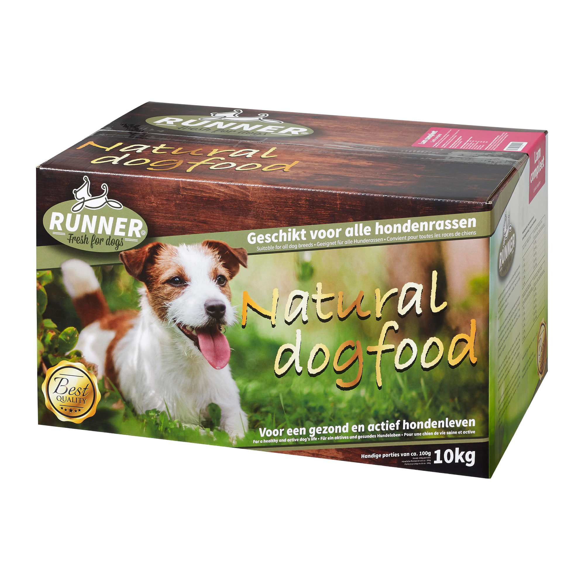 Runner Fresh For Dogs Deelblokjes Lam Compleet