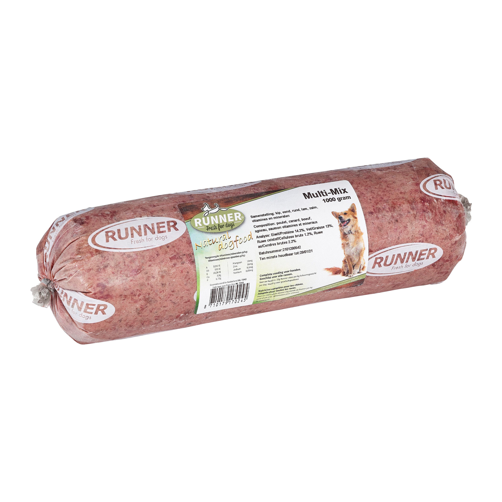 Runner Fresh For Dogs Worst MultiMix Voer