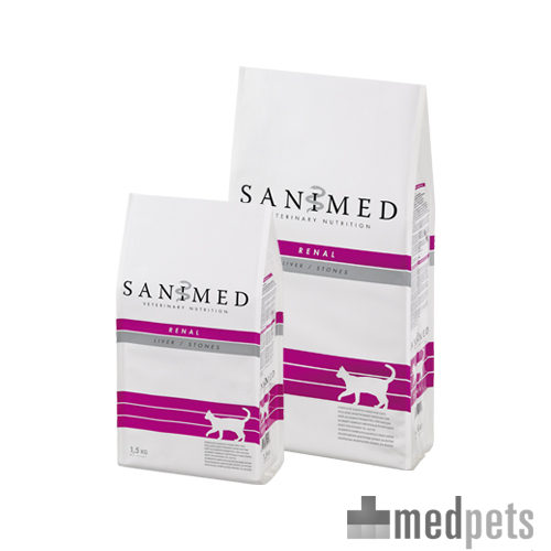 Product afbeelding van Sanimed Renal, Liver and Stones Cat