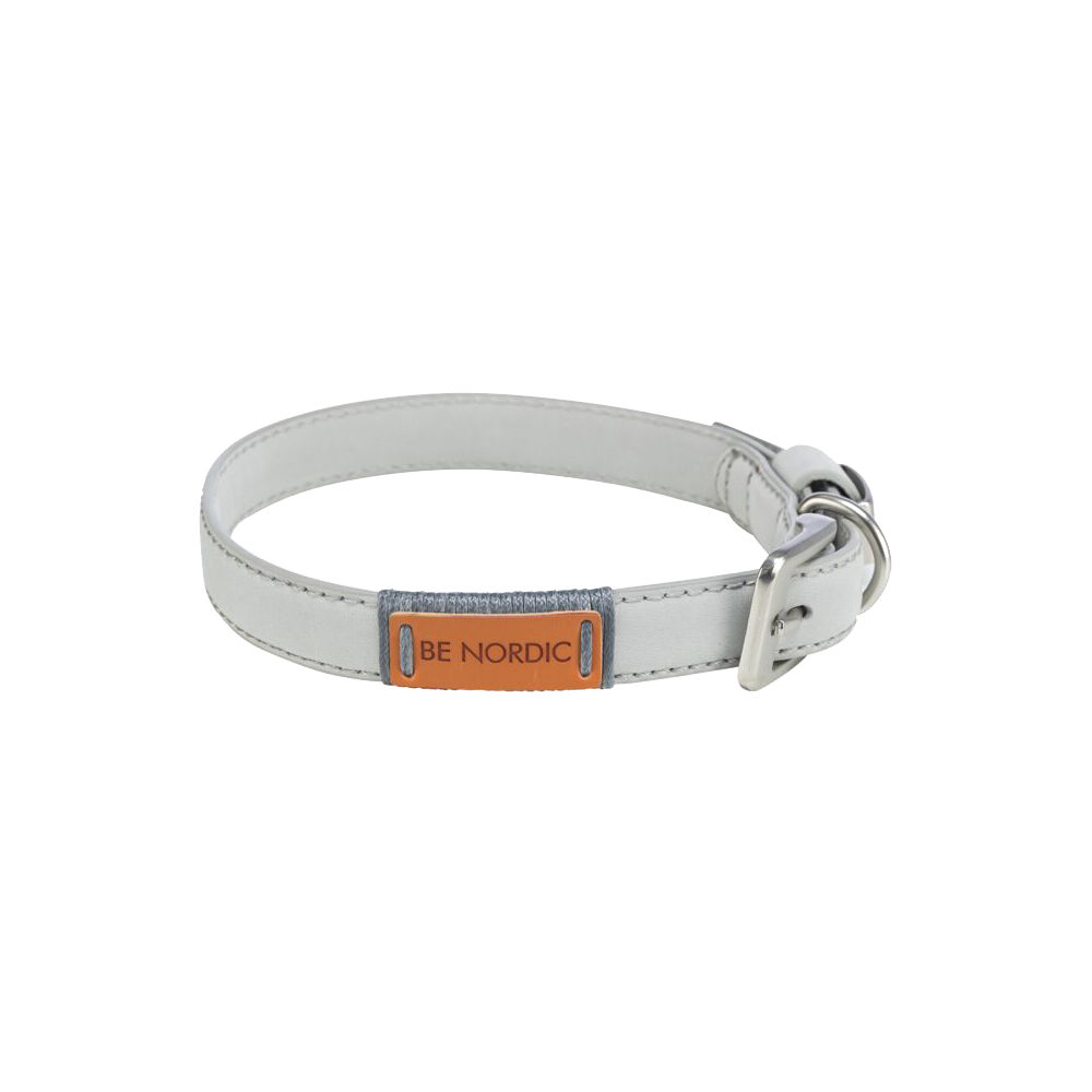 TRIXIE BE NORDIC Zug-Stopp-Halsband – Für Hunde, Größe 35 Cm, Farbe Petrol (durchmesser Ca. 8 Mm)
