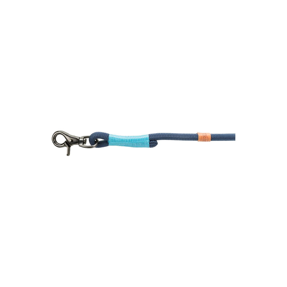 TRIXIE BE Nordic Hundeleine, 1 Meter Lang, 13 Mm Durchmesser, Dunkelgrau/braun – Robust & Praktisch
