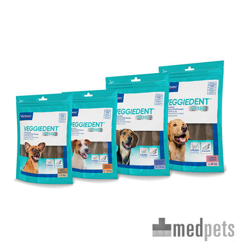 Product afbeelding van VeggieDent FR3SH Kauwstrips