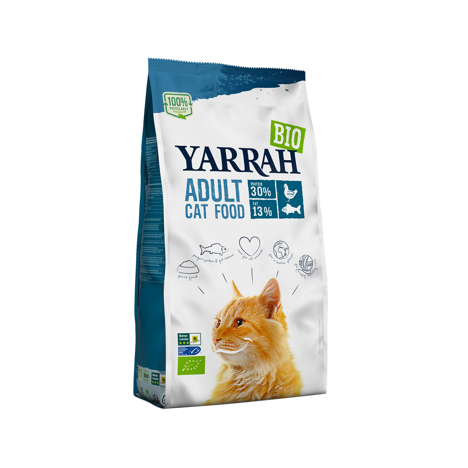 Yarrah Dry cat food with Fish Order Vetsend.co.uk