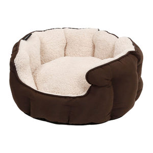 Afbeelding Hondenmand Sheep Soft Bed Beige door Medpets.nl