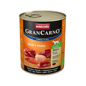 Afbeelding Animonda GranCarno Original Adult - Rund met Kip - 6 x 800 g door Medpets.nl