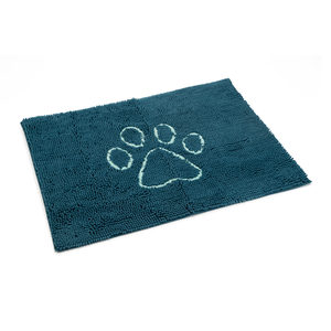 Afbeelding Beeztees Dirty Dog Droogloopmat - Blauw door Medpets.nl