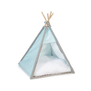 Afbeelding Beeztees Puppy Tipi Tent Aika - Blauw door Medpets.nl
