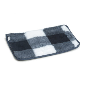 Afbeelding beeztees vetbed - hondenbench - blauw - 62x44 cm door Medpets.nl