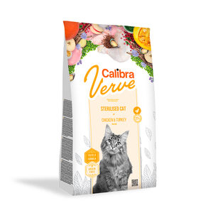 Calibra Verve Grain Free Sterilised – Huhn & Pute – 750 g Calibra Verve Grain Free Sterilised – Huhn & Pute – 750 g