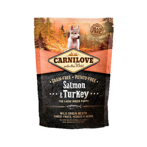 Carnilove Dry – Lachs & Pute für Welpen – 1,5 kg