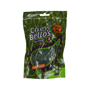 Afbeelding ChewBello's Flex Brush Zeewier hondensnacks XL - 195 gr - 3 stuks door Medpets.nl