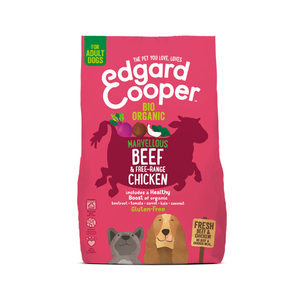 Afbeelding Edgard & Cooper Biologisch Adult - Rund & Kip - 2,5 kg door Medpets.nl