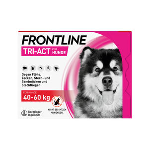 Frontline Tri-Act für Hunde 40-60 kg – 3 Pipetten