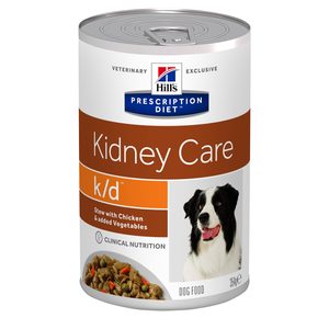 Afbeelding Hill's k/d Kidney Care Stoofpotje - Prescription Diet - Canine - 12 x 354 g door Medpets.nl