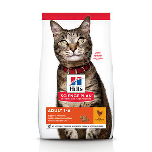 Afbeelding Hill's Feline Adult Kip - Kattenvoer - 3 kg door Medpets.nl