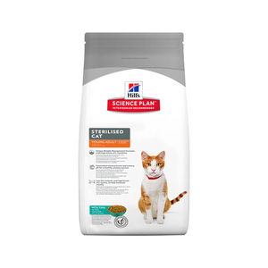 Afbeelding Hill's Sterilised Young Adult Tonijn kattenvoer 1.5 kg door Medpets.nl